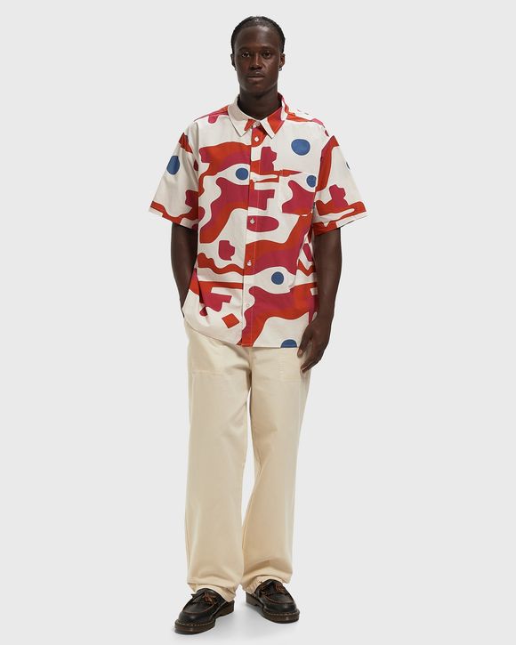 Abstract mountain short sleeve shirt