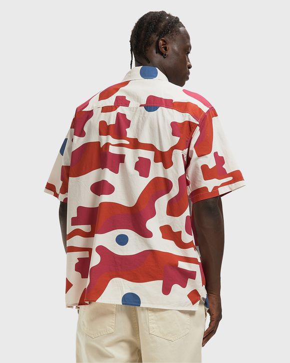 Abstract mountain short sleeve shirt