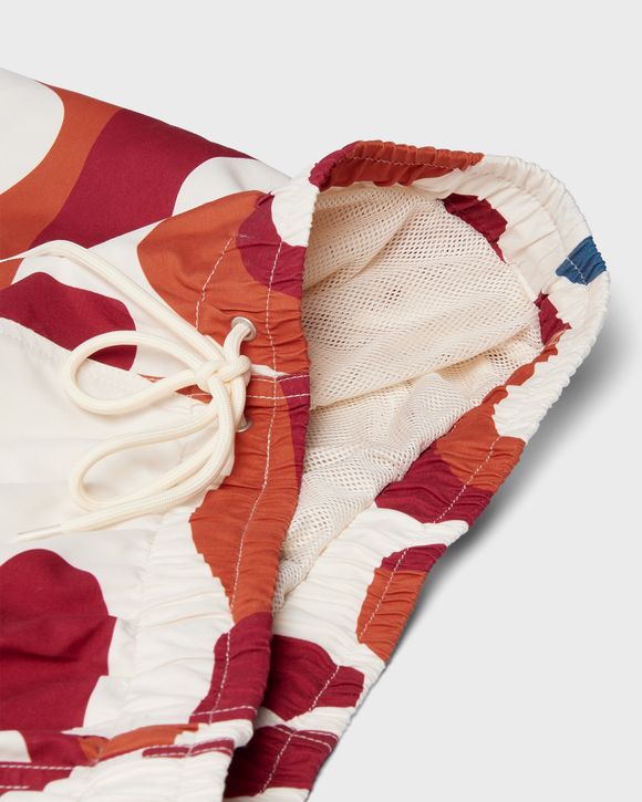 Abstract mountain swim shorts