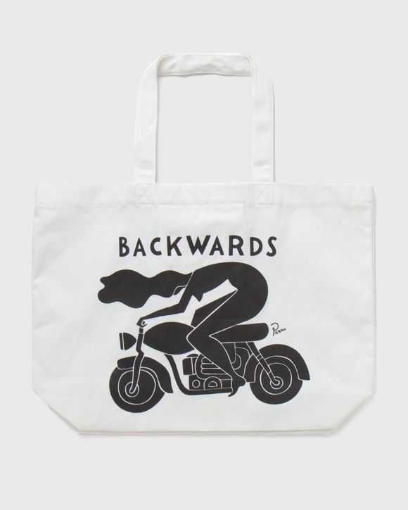 BACKWARDS TOTE BAG