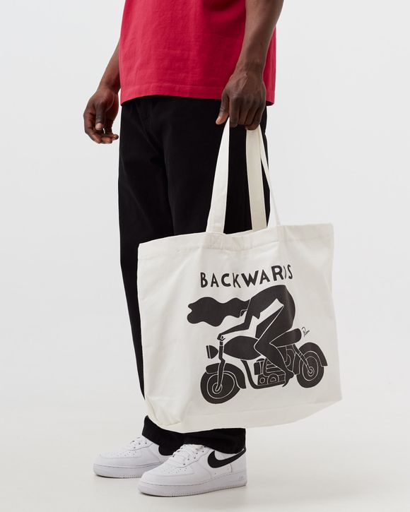 BACKWARDS TOTE BAG