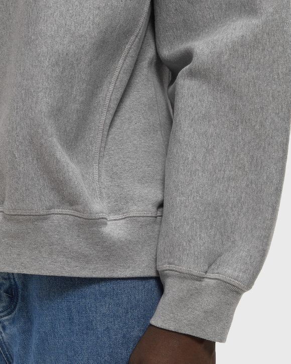 Balloon logo cross-grain crewneck