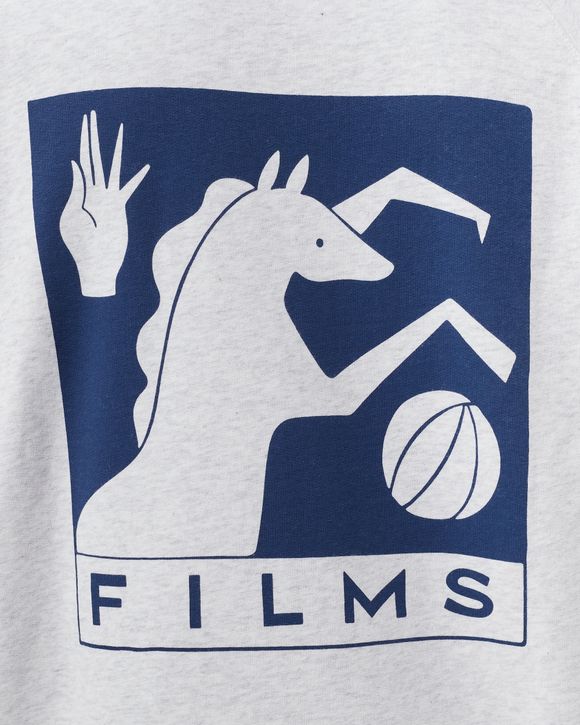 basket horse crew neck sweatshirt