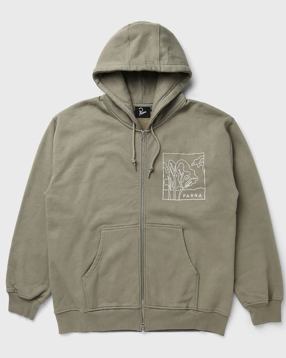 Bunch of trees zip hooded sweatshirt