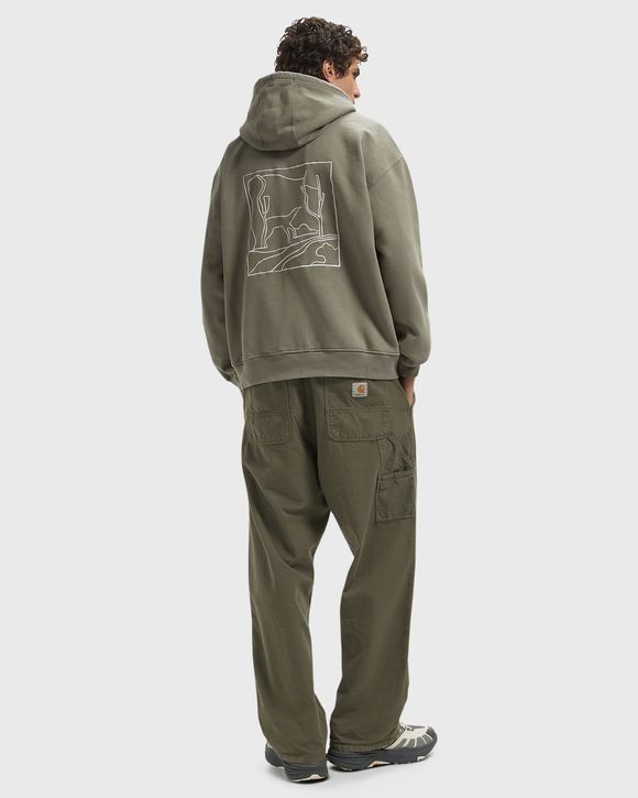 Bunch of trees zip hooded sweatshirt