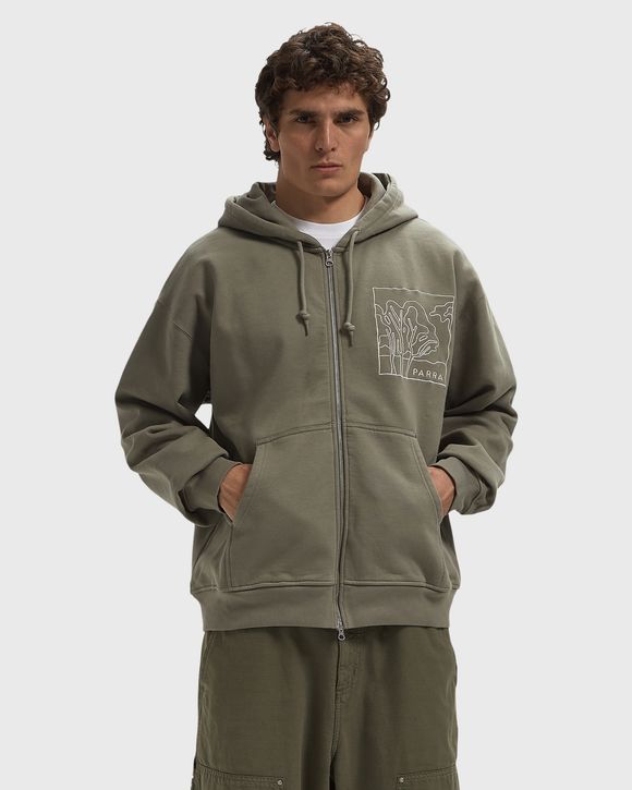 Bunch of trees zip hooded sweatshirt
