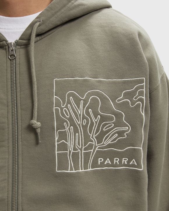 Bunch of trees zip hooded sweatshirt