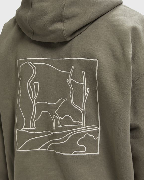 Bunch of trees zip hooded sweatshirt