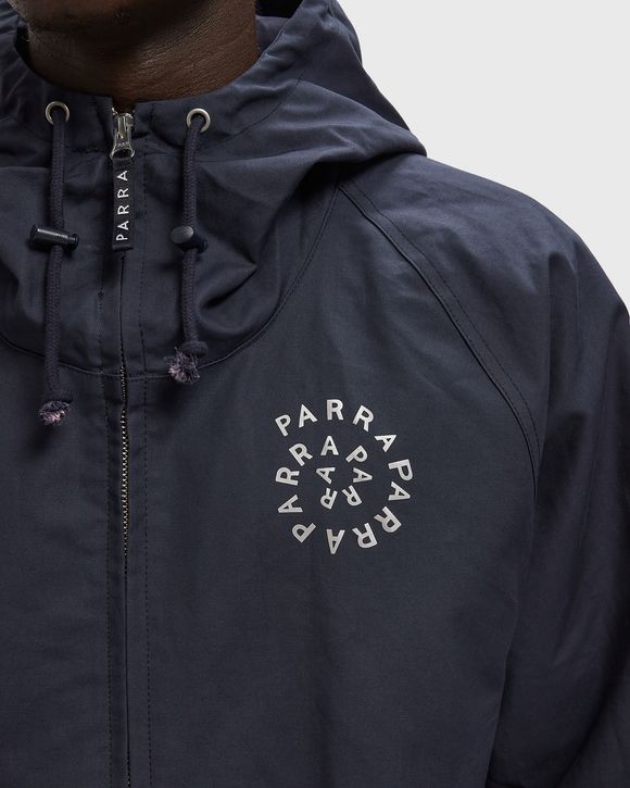Circular rain logo cotton shell jacket