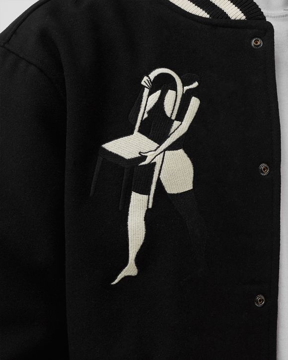 cloudy star varsity jacket