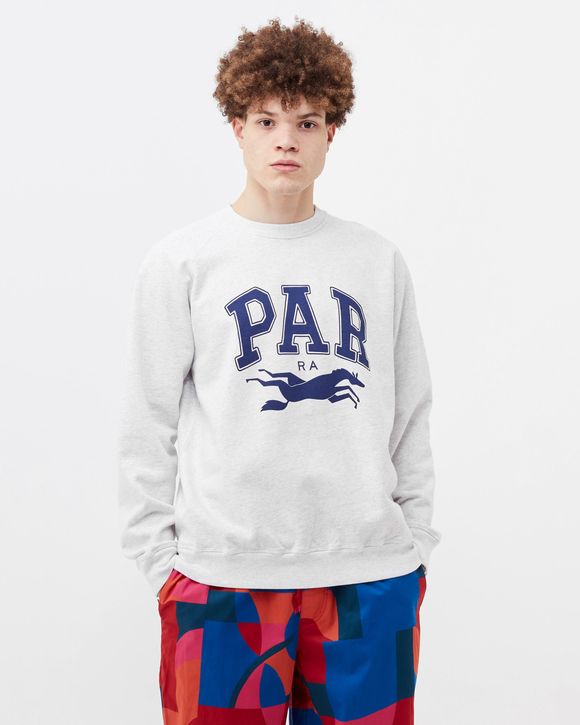 COLLEGE HORSE CREW NECK SWEATSHIRT