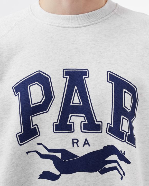 COLLEGE HORSE CREW NECK SWEATSHIRT