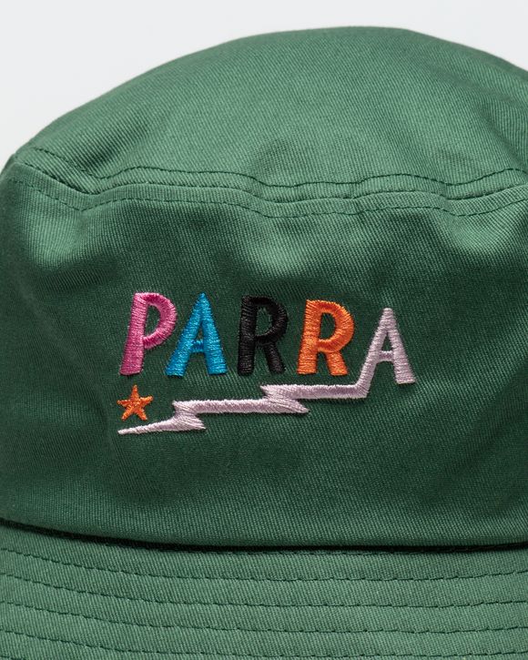 COLORED LIGHTNING LOGO BUCKET HAT