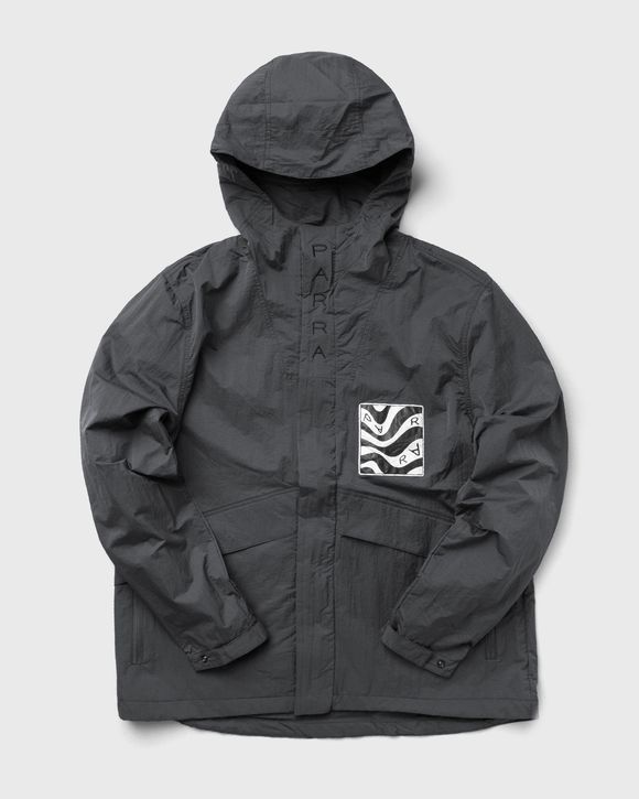 distorted logo jacket