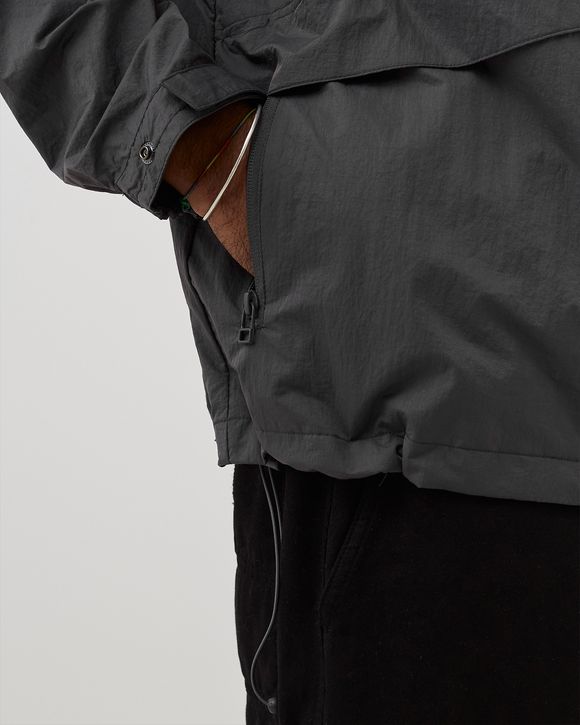 distorted logo jacket