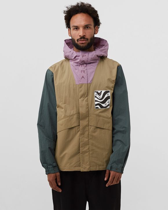 distorted logo jacket