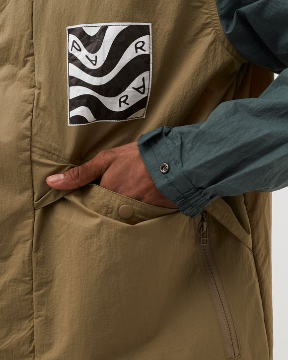 distorted logo jacket
