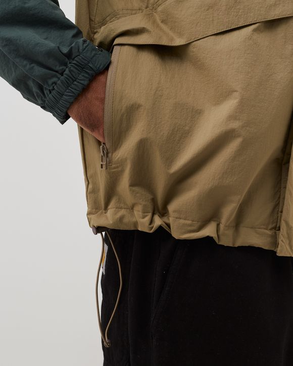 distorted logo jacket