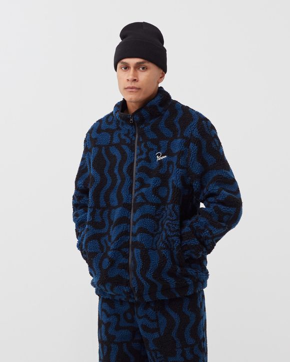 duo gem stone sherpa fleece jacket