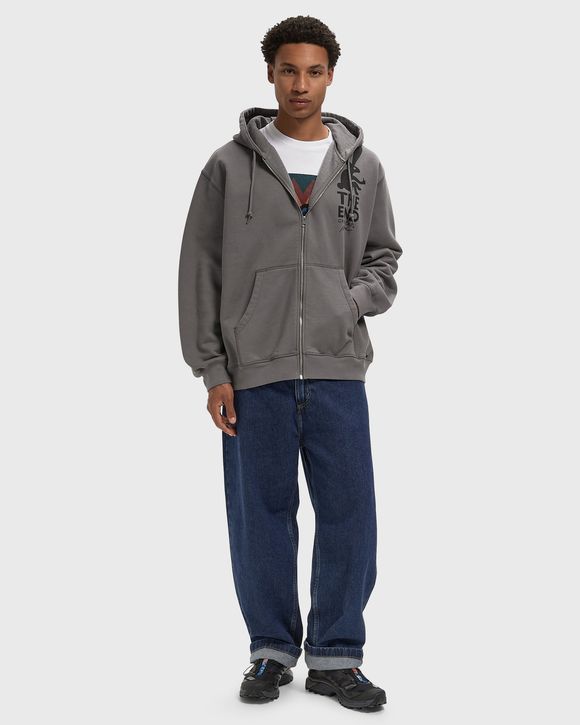 END THE BUNNY ZIP HOODED SWEATSHIRT