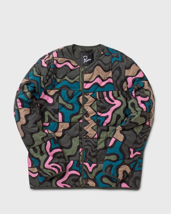 Gem Stone Pattern Quilted Jacket