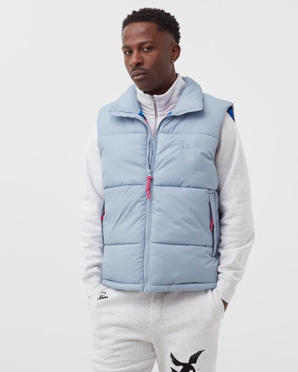 gem stone puffer vest