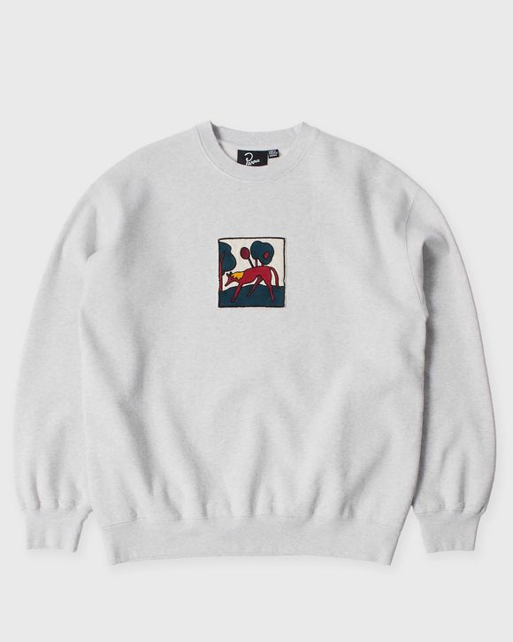 Long lost leg crew neck sweatshirt
