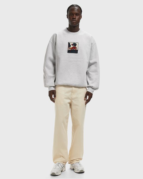 Long lost leg crew neck sweatshirt