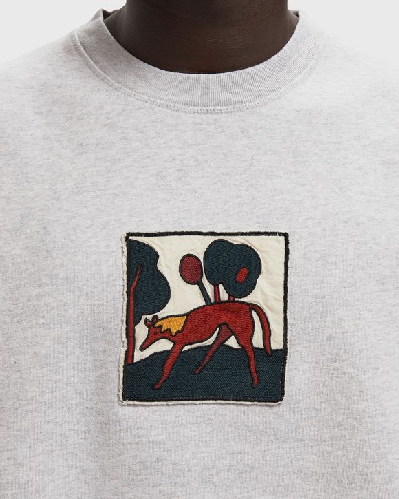 Long lost leg crew neck sweatshirt