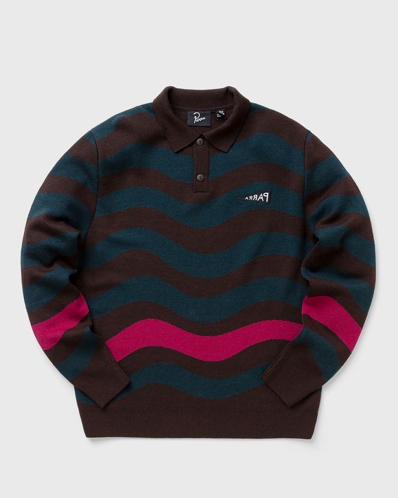 one weird wave knitted pullover