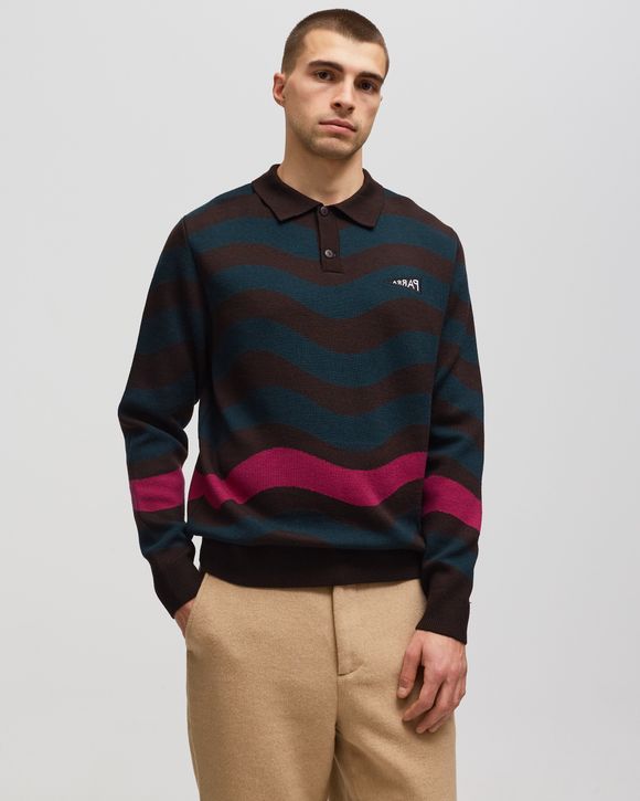 one weird wave knitted pullover