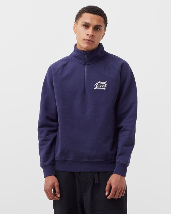 pencil bird half zip sweatshirt