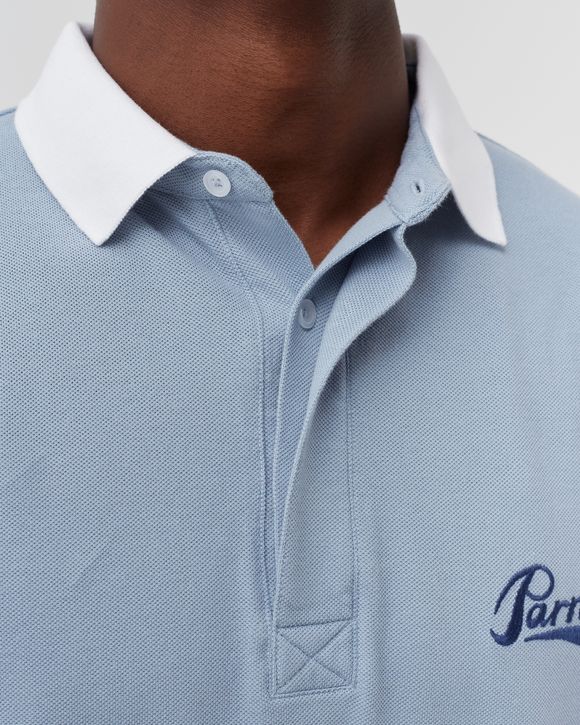 pencil logo polo shirt