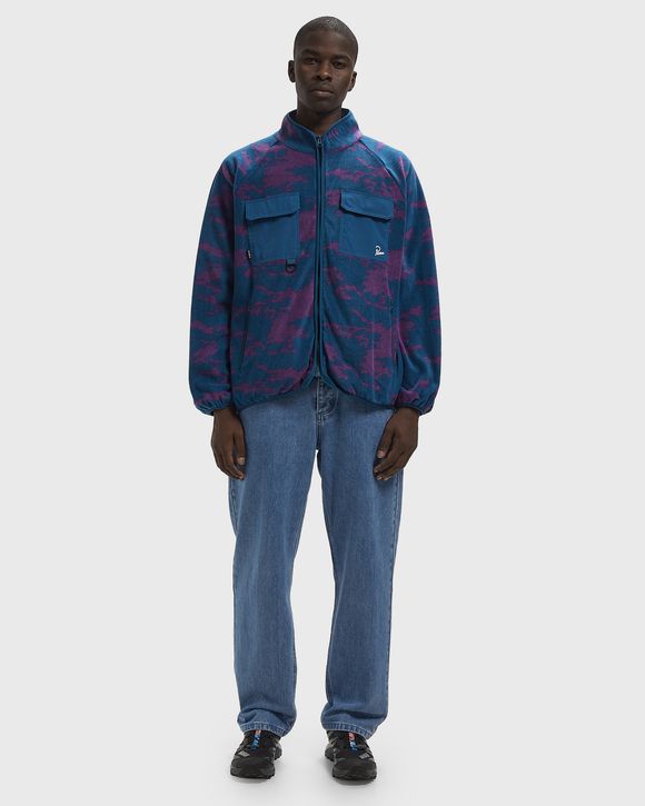 Purple darwin camo fleece