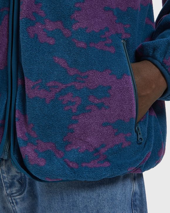 Purple darwin camo fleece