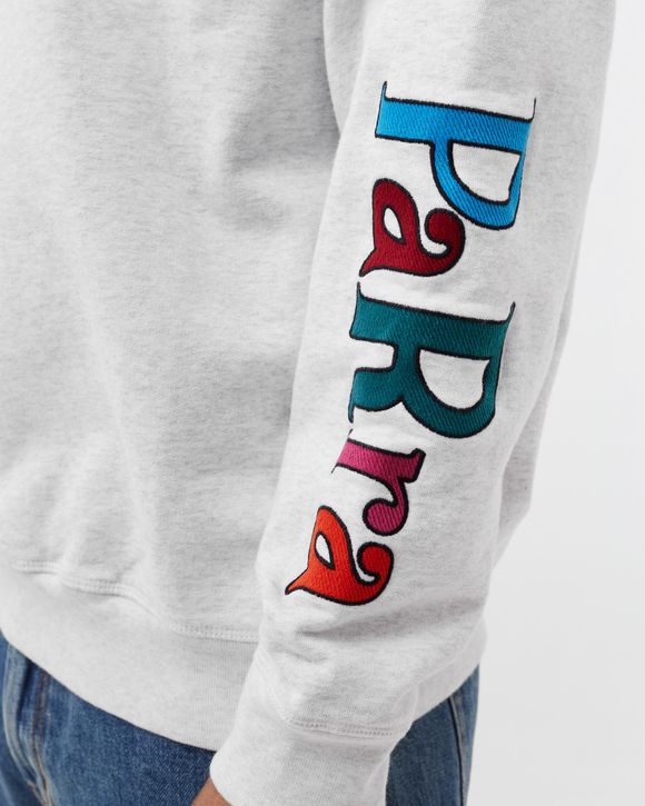 SERIF LOGO CREW NECK SWEATSHIRT