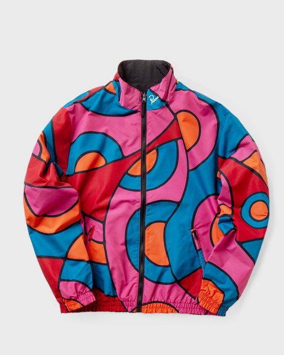serpent pattern track top