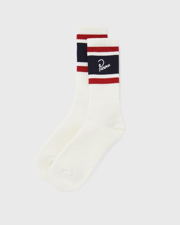 SIGNATURE STRIPED CREW SOCKS