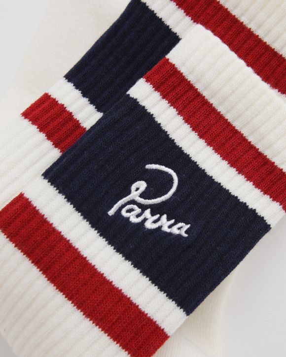 SIGNATURE STRIPED CREW SOCKS