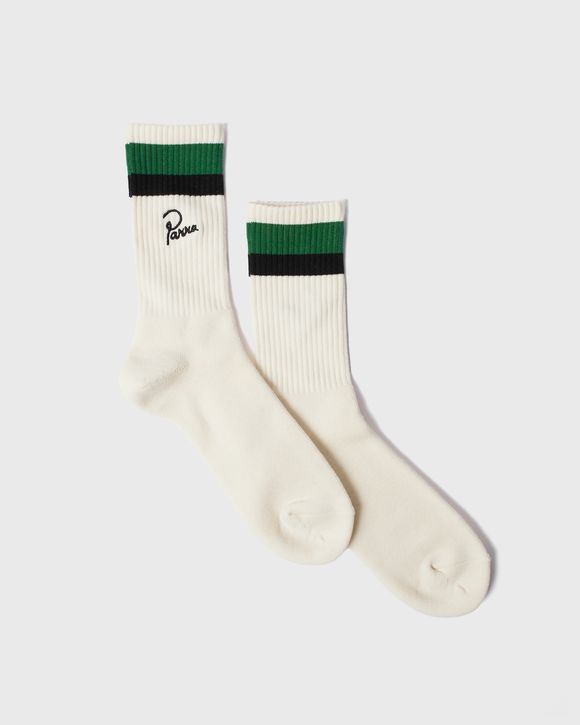Signature striped crew socks