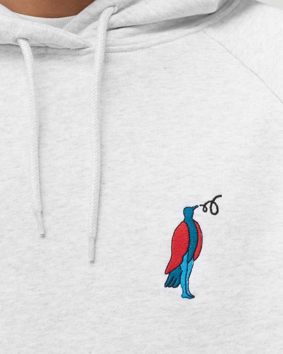 staring hooded sweatshirt