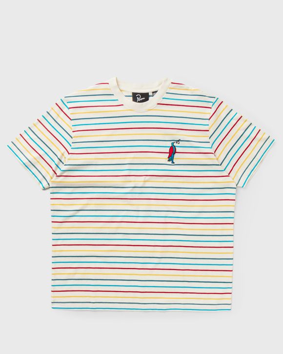 staring stiped t-shirt