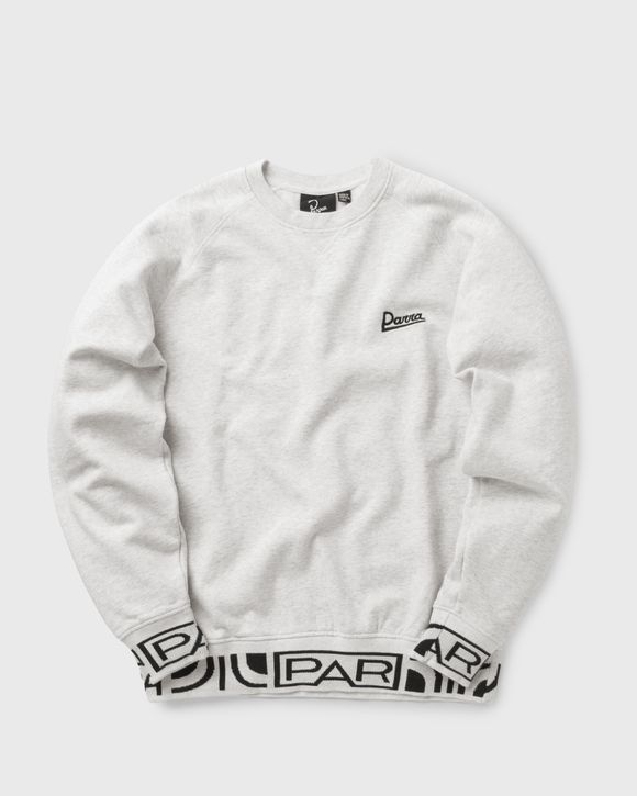 tape cuffs crewneck sweatshirt