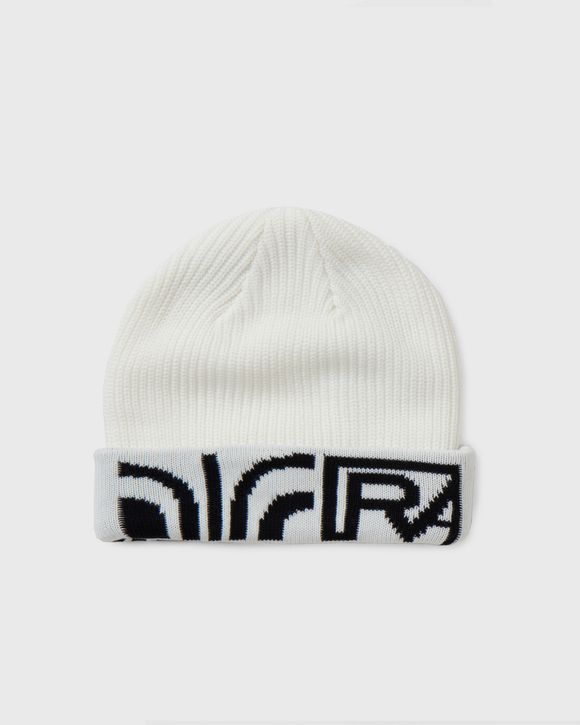 tape logo beanie