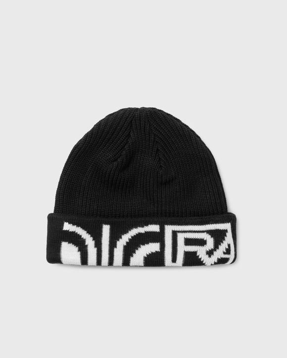 tape logo beanie