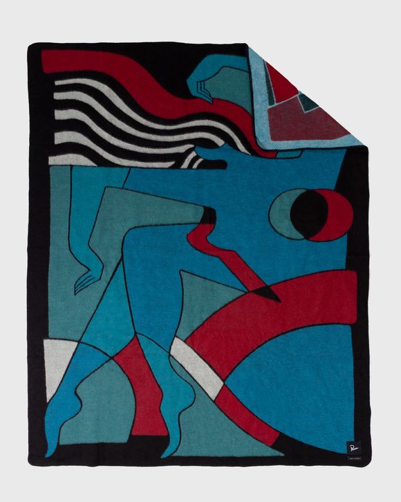 trapped wool blanket (155 x 205 cm)