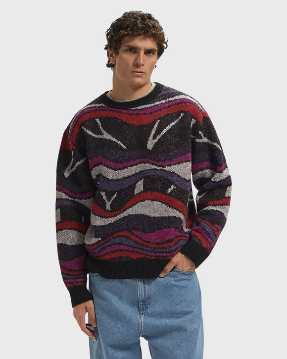 Trunks of trees knitted pullover