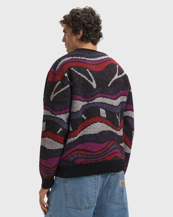 Trunks of trees knitted pullover