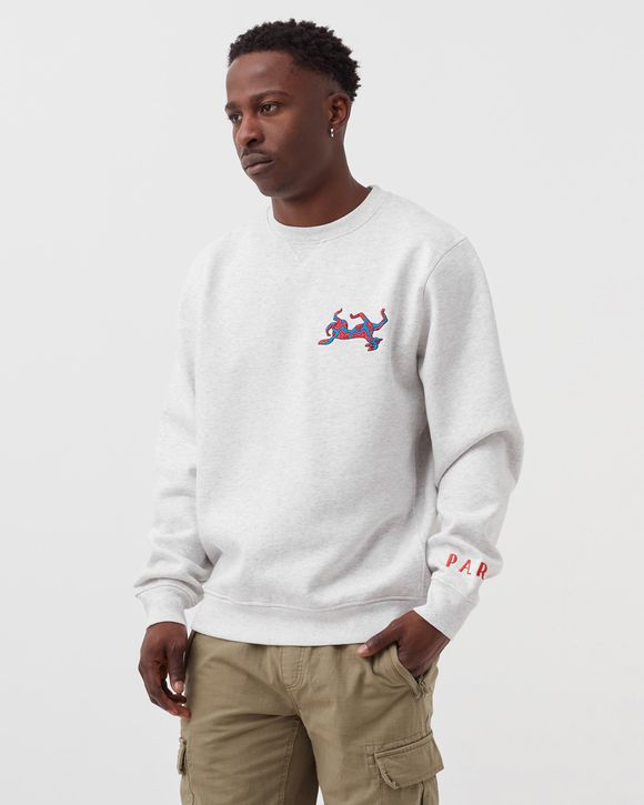 upside dog race crewneck sweatshirt