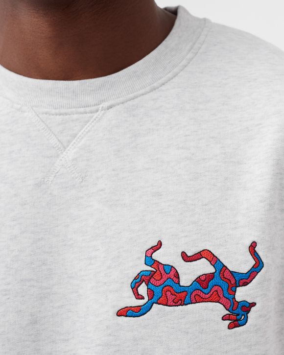 upside dog race crewneck sweatshirt